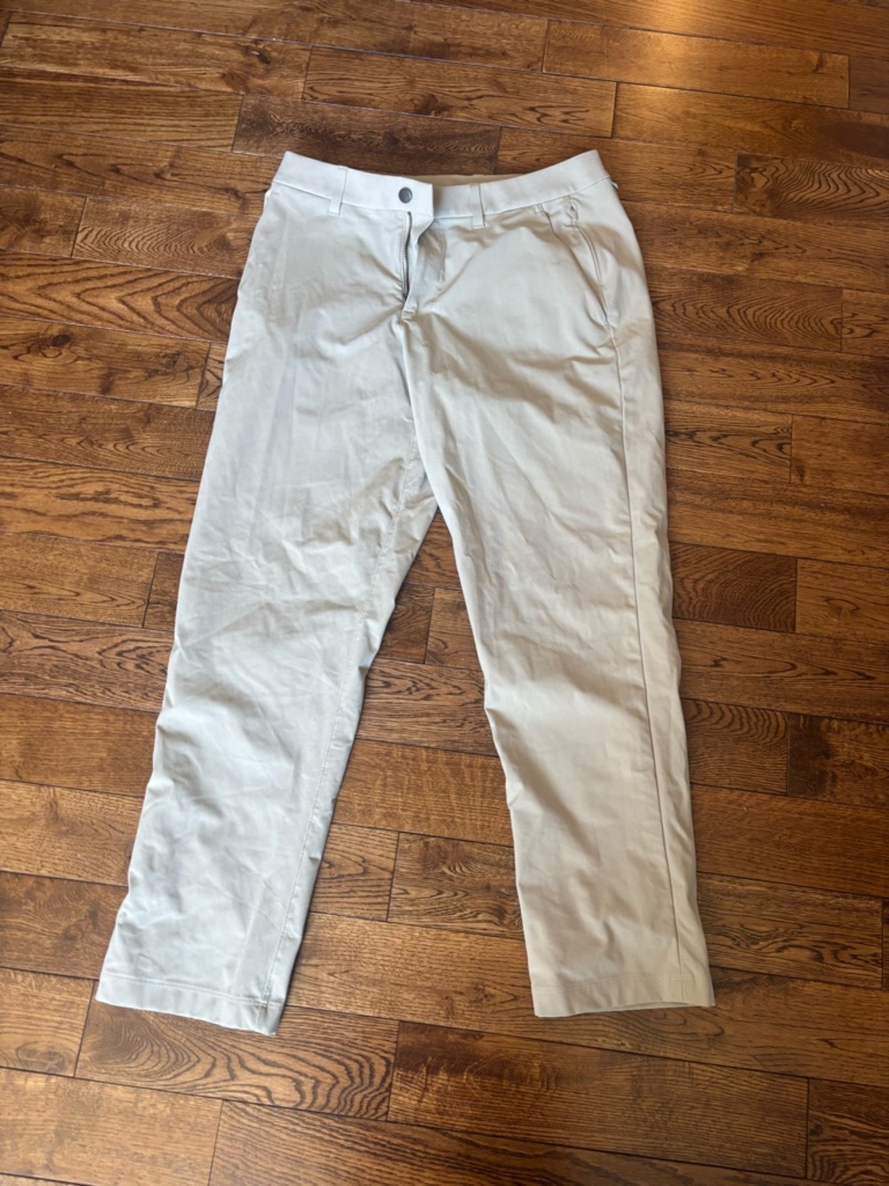 lululemon athletica Men's Light Gray Dress Pants